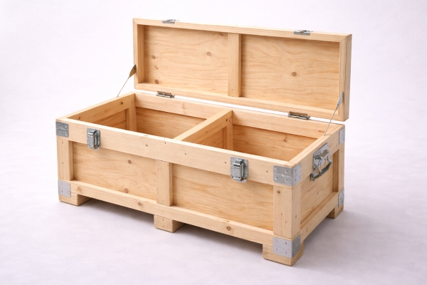 Verpackung aus Holz