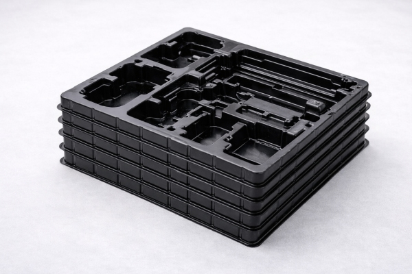 Inlays für Spezialverpackungen aus Kunststoff