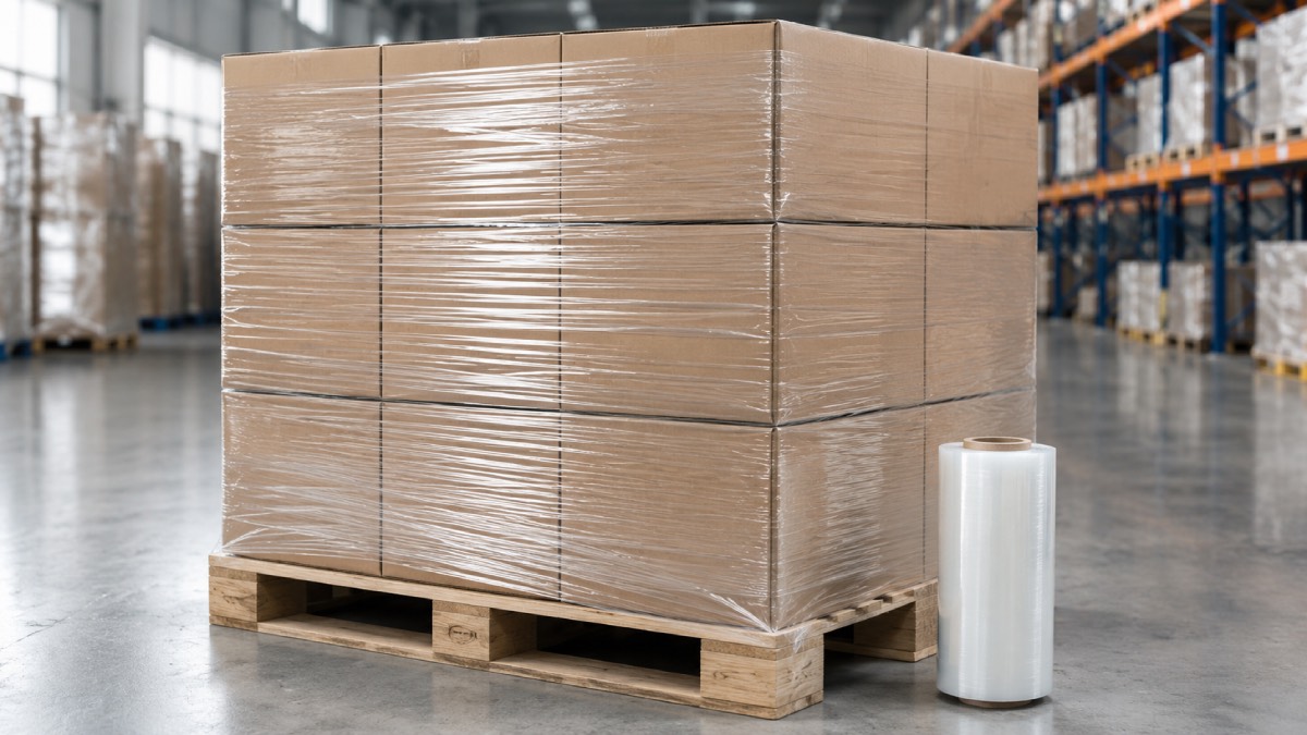 Vorgedehnte Stretchfolie von Elitec AG