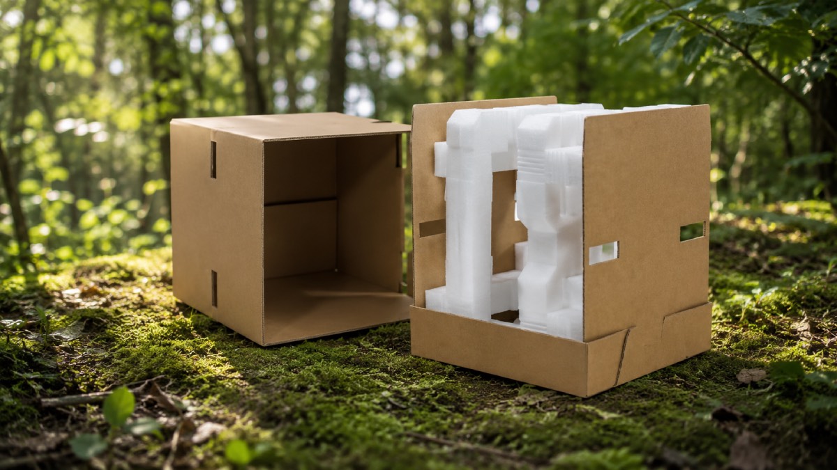 Nachhaltige Verpackungen aus Wellpappe